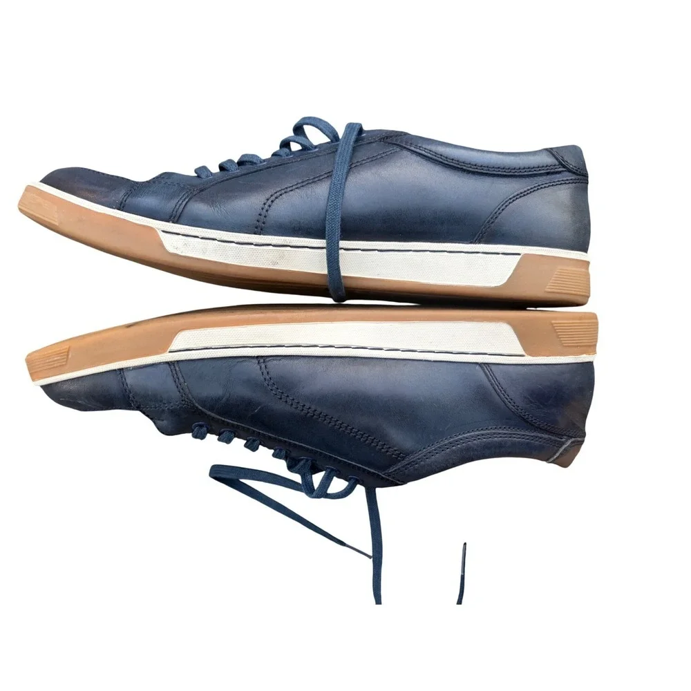 Cole Haan Grand Crosscourt II‎ Leather Navy Blue Casual Sneakers